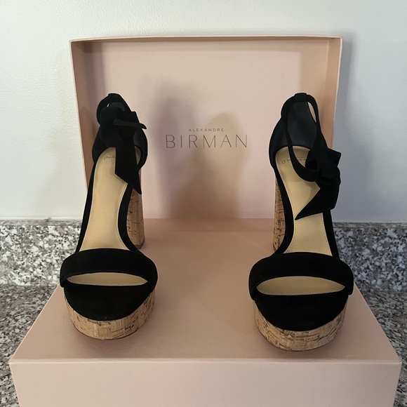 ALEXANDRE BIRMAN Tie Suede Sandals - Picture 3 of 5